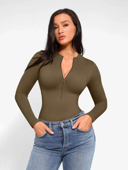 Zip Up Bodysuit