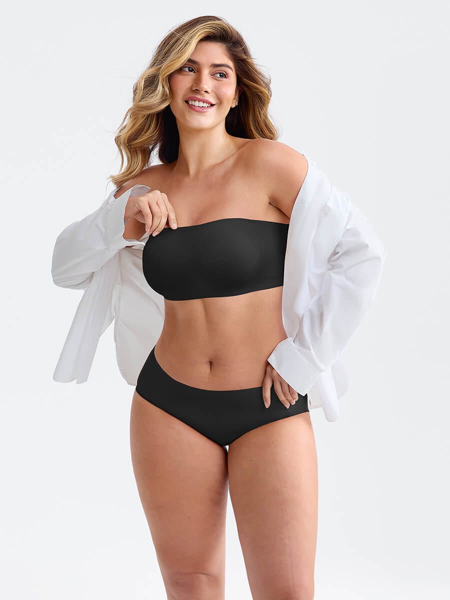 Stitched Bandeau Bra