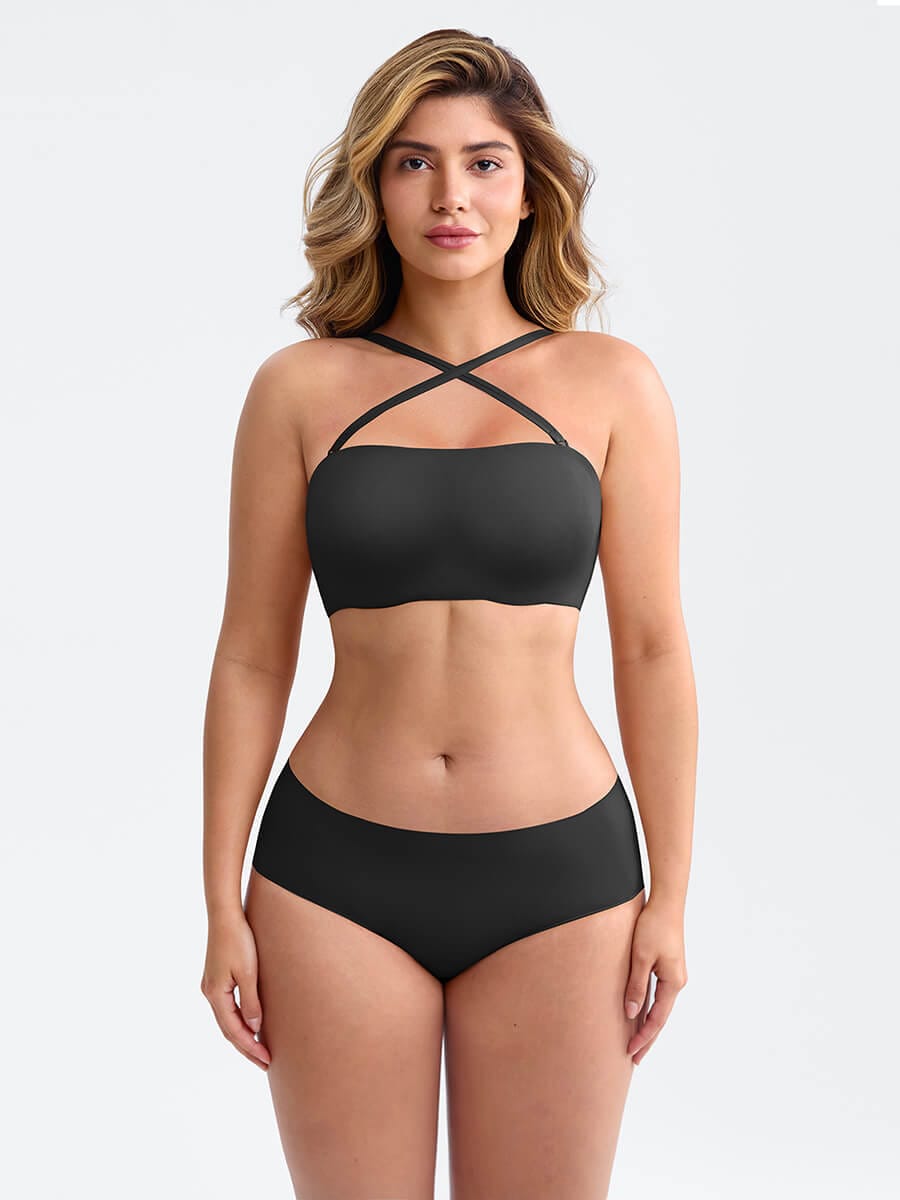 Stitched Bandeau Bra