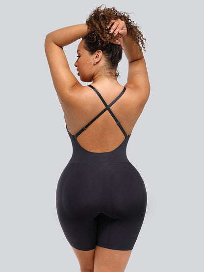 Plunge Bodysuit with removable pads