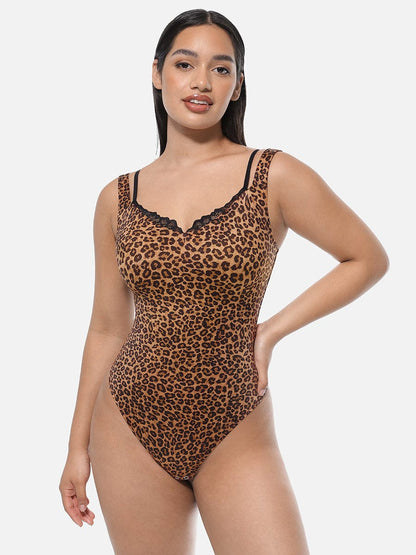 Lace Trim Bodysuit