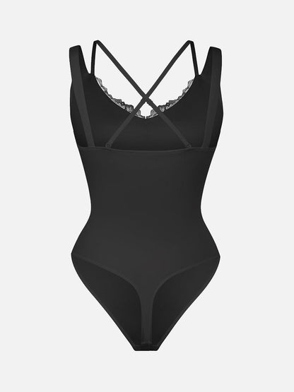 Lace Trim Bodysuit
