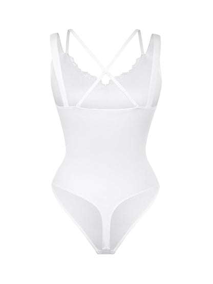 Lace Trim Bodysuit