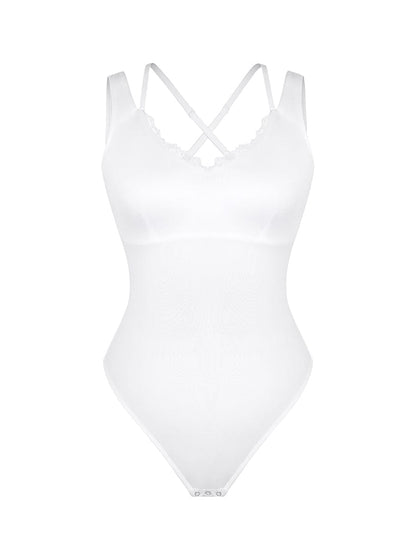 Lace Trim Bodysuit