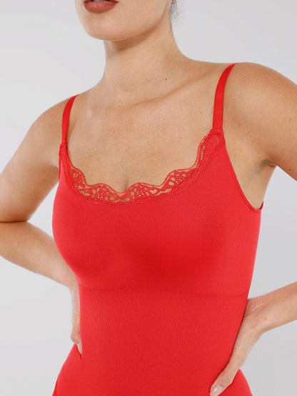 Seamless Lace Bodysuit