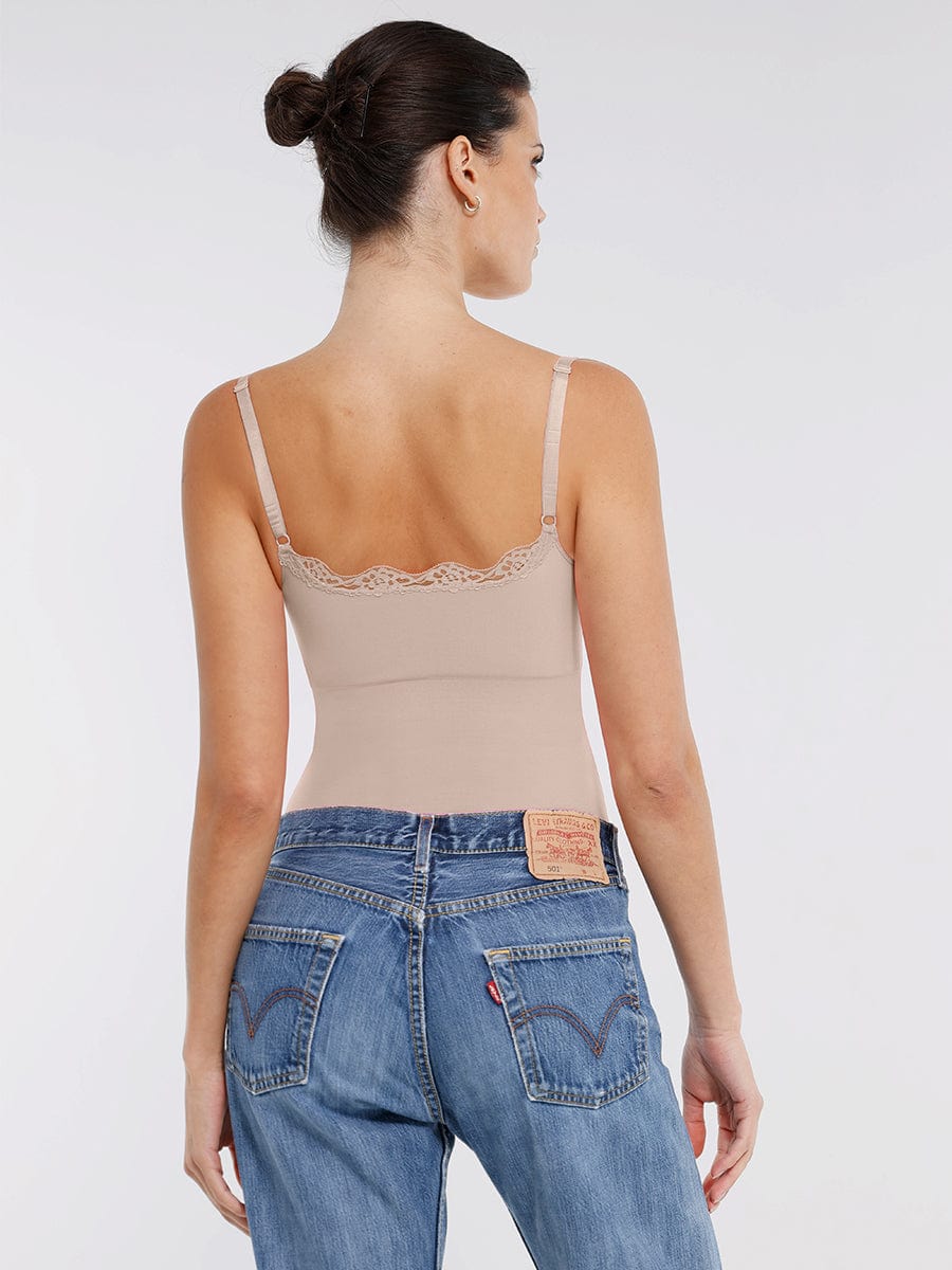 Seamless Lace Bodysuit