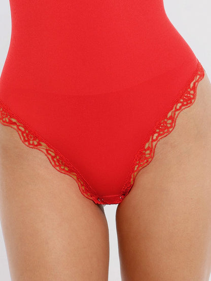 Seamless Lace Bodysuit
