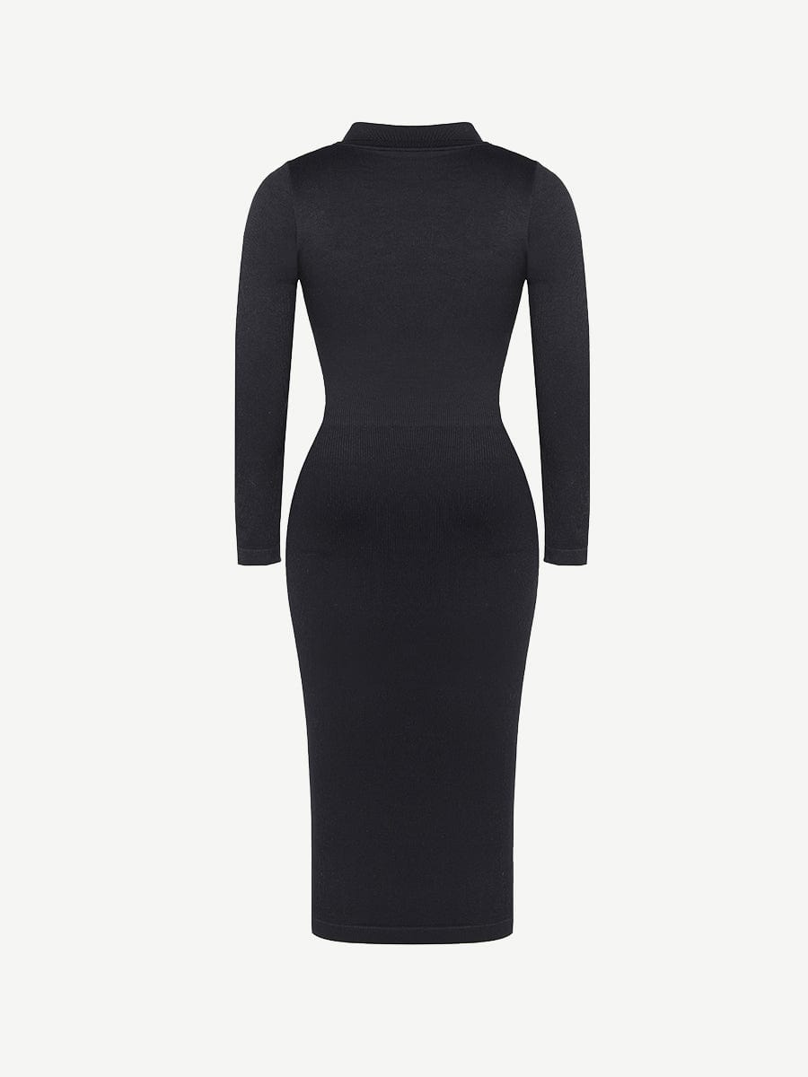 Dyversa Retro Long Sleeve Dress