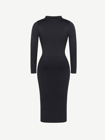 Dyversa Retro Long Sleeve Dress