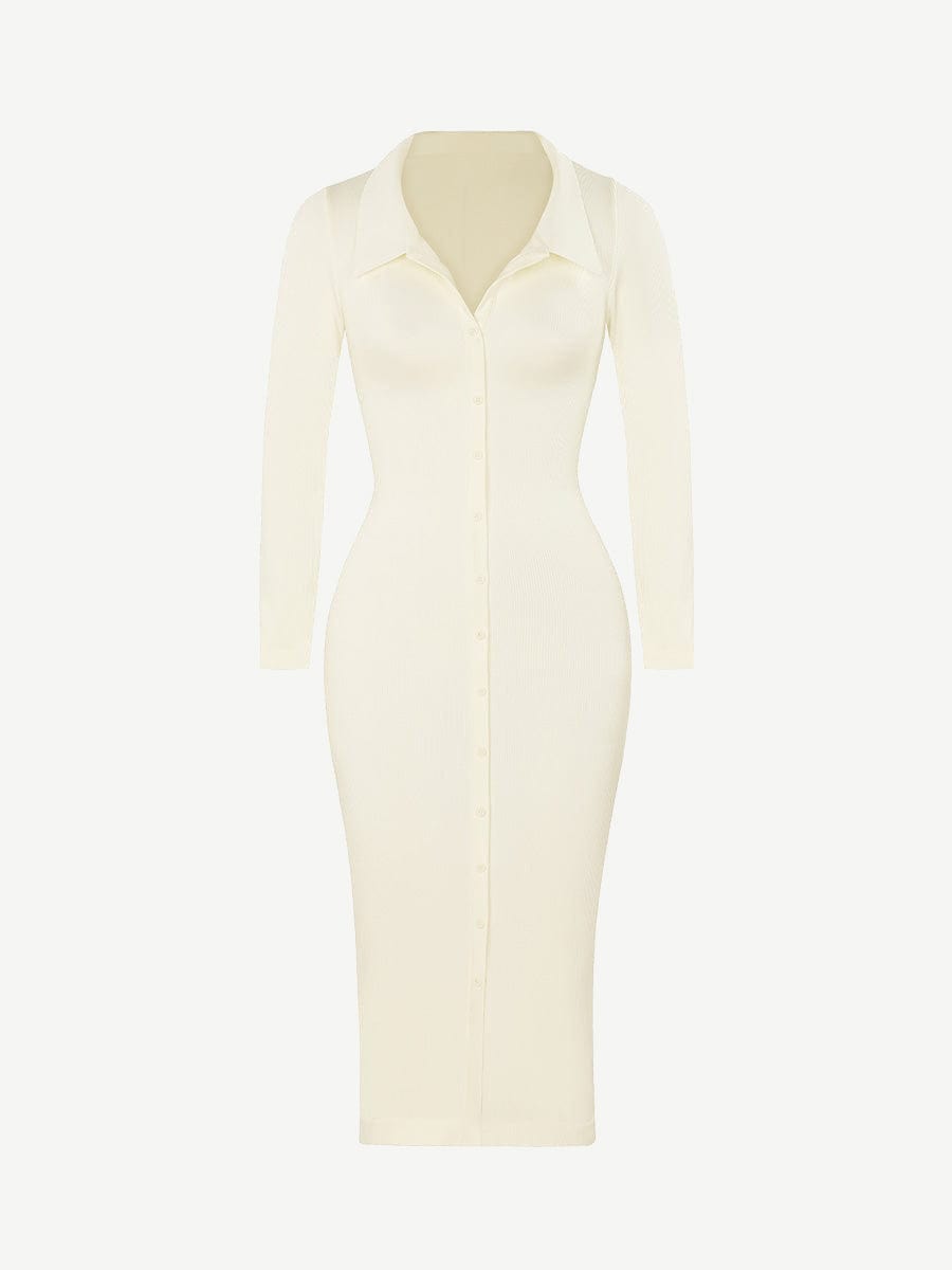 Dyversa Retro Long Sleeve Dress