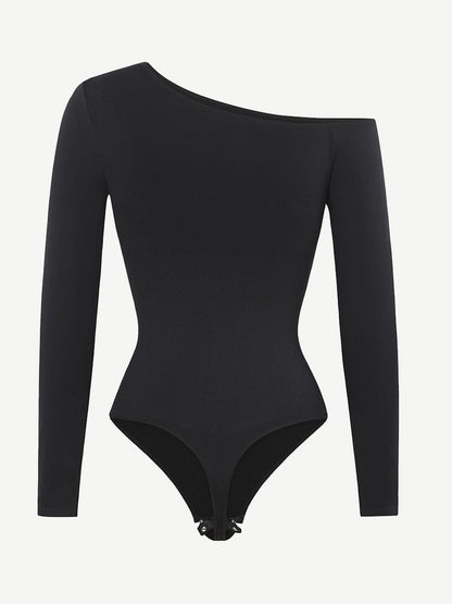 Long Sleeve Open Shoulder Bodysuit