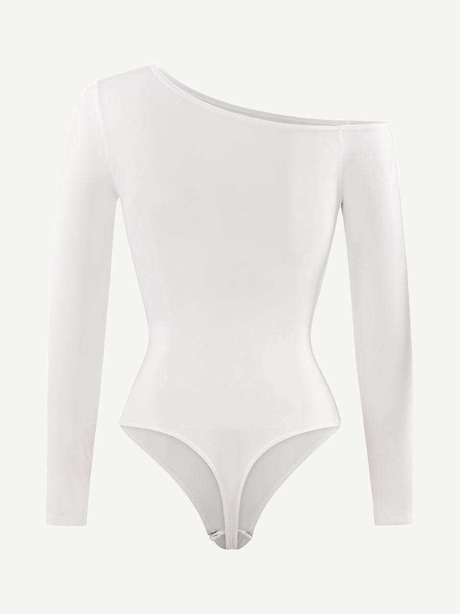 Long Sleeve Open Shoulder Bodysuit
