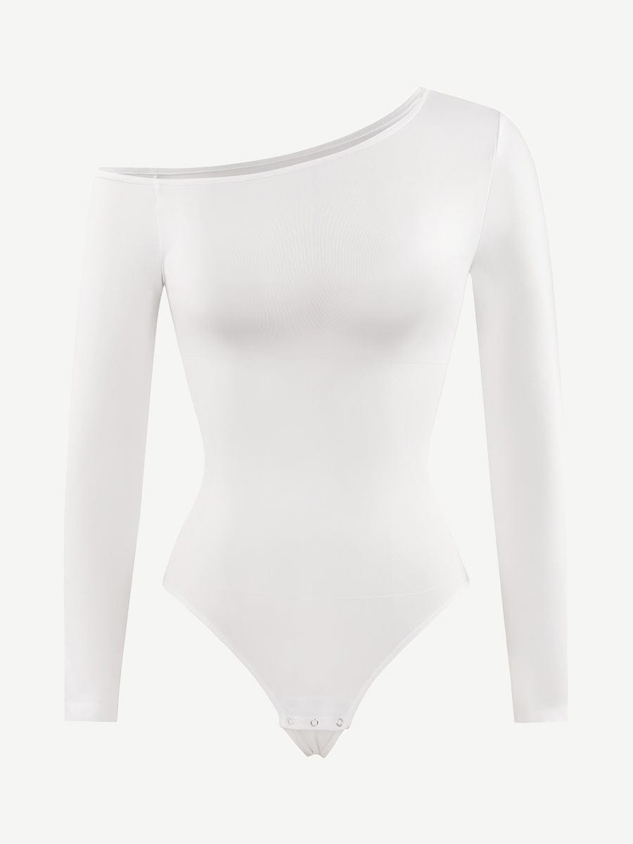 Long Sleeve Open Shoulder Bodysuit