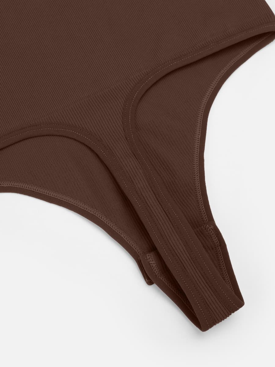 Long Sleeve V Neck Bodysuit