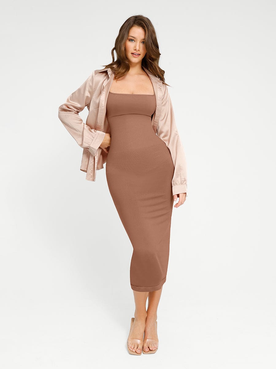 Dyversa Square Collar Dress